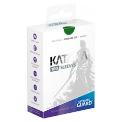 Ultimate Guard Katana Standard Sleeves Green 100ct