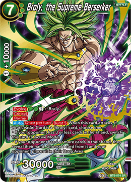 Broly, the Supreme Berserker - BT6-074 - SR