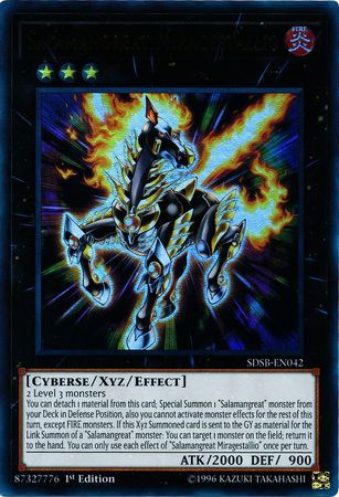 Salamangreat Miragestallio - SDSB-EN042 - Ultra Rare - 1st Edition