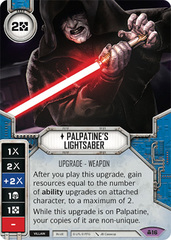 Palpatine's Lightsaber