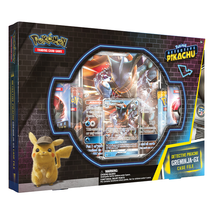 Detective Pikachu Greninja GX Case File