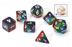 0110 Dice Set - Rainbow