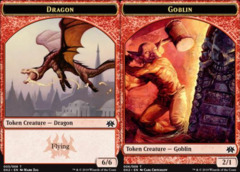 Dragon (005) // Goblin (006) Double-Sided Token