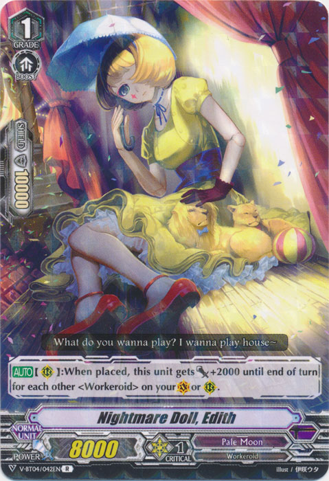Nightmare Doll, Edith - V-BT04/042EN - R