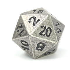 Single d20 - Ancient Gold