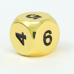 Single d6 - Shiny Copper