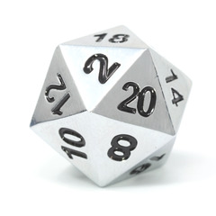 Single d20 - Shiny Gold