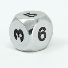 Single d6 - Shiny Gold