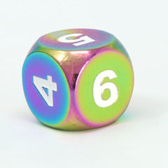 Single d6- Scorched Rainbow