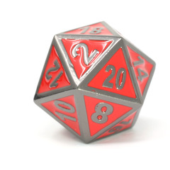 Single d20 - Gothica Sinister Blue