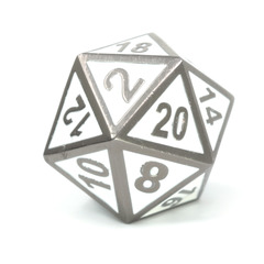 Single d20 - Gothica Sinister Red