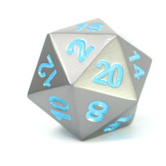 Single d20 - Gothica Sinister White