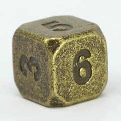 Single d6 - Forge Ancient Gold