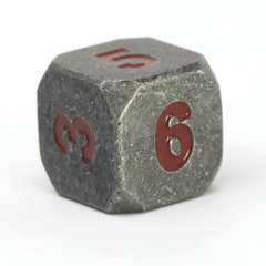 Single d6 - Forge Gunmetal Teal