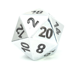 Single d20 - Forge Scorched Rainbow w/ Black