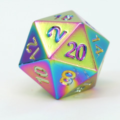 Single d20 - Mythica Sinister Emerald