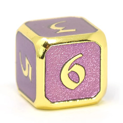 Single d6 - Mythica Gold Amethyst