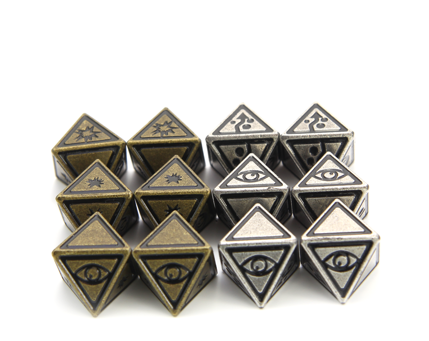 Square Dice Tray w/ Black Velvet