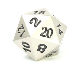 Single d20 - Brilliant Gold