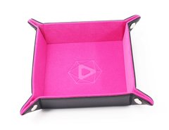 Die Hard Folding Square Tray w/ Cream Velvet