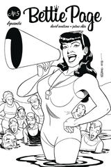 Bettie Page #5 20 Copy Williams B&W Incv (Net) (STL112138)