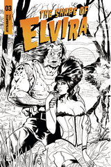 Elvira Shape Of Elvira #3 30 Copy Acosta B&W Incv (Net) (STL112151)