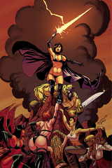 Hack Slash Vs Chaos #4 40 Copy Seeley Virgin Incv (Net) (Mr) (STL112161)