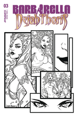 Barbarella Dejah Thoris #3 30 Copy Braga B&W Incv (Net) (STL112119)