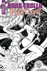 Barbarella Dejah Thoris #3 50 Copy Sanapo B&W Incv (Net) (STL112121)