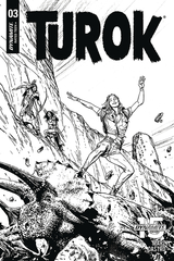 Turok #3 20 Copy Guice B&W Incv (Net) (STL112196)