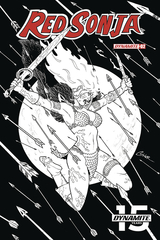 Red Sonja #2 20 Copy Conner B&W Incv (Net) (STL112186)