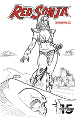 Red Sonja #2 30 Copy Linsner B&W Incv (Net) (STL112187)