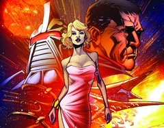 Battlestar Galactica Cylon War Tp (STK395702)