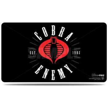 UltraPro Playmat - G.I. Joe - Cobra Enemy Logo