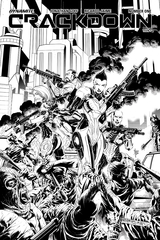 Crackdown #4 10 Copy Jaime B&W Incv (Net) (STL118164)