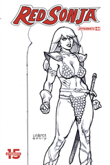 Red Sonja #4 30 Copy Linsner B&W Incv (Net) (STL118204)