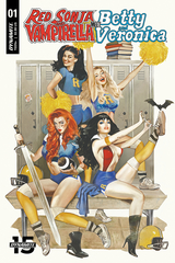 Red Sonja Vampirella Betty Veronica #1 Cvr A Dalton (STL118398)