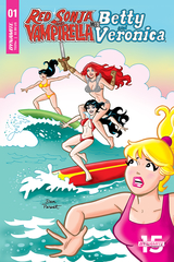 Red Sonja Vampirella Betty Veronica #1 Cvr F Parent (STL118404)