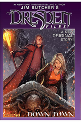 Jim Butcher Dresden Files Down Town Hc Sgn (STK678573)