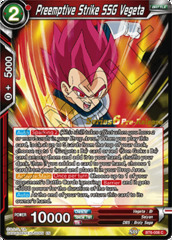 Preemptive Strike SSG Vegeta - BT6-008 - C - Pre-release (Destroyer Kings)