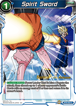 Spirit Sword - BT6-052 - C - Pre-release (Destroyer Kings)