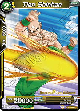 Tien Shinhan - BT6-090 - C - Pre-release (Destroyer Kings)
