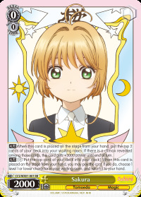 Sakura - CCS/WX01-001 - RR
