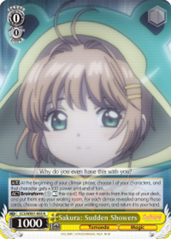 Sakura: Sudden Showers - CCS/WX01-005 - RR