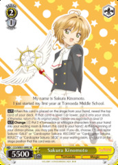 Sakura Kinomoto - CCS/WX01-009S - SR