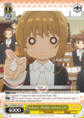 Sakura: Middle School Life - CCS/WX01-014c - U