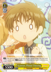 Syaoran: Flower Viewing - CCS/WX01-025 - C