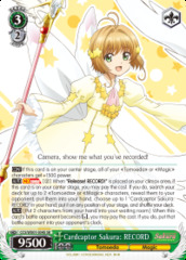 Cardcaptor Sakura: RECORD - CCS/WX01-034S - SR