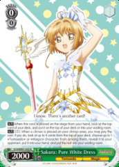 Sakura: Pure White Dress - CCS/WX01-035 - R