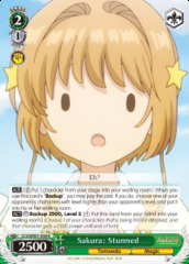 Sakura: Stunned - CCS/WX01-036 - R